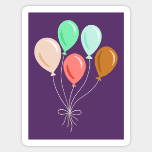 Balloon party Sticker